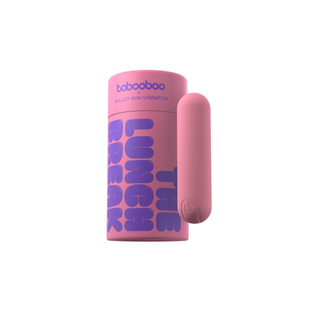 Tabooboo The Lunch Break (Black) – Waterproof USB Rechargeable Mini Bullet Vibrator 3 Inches Default Title > Vibrators > Mini Vibrators Main image