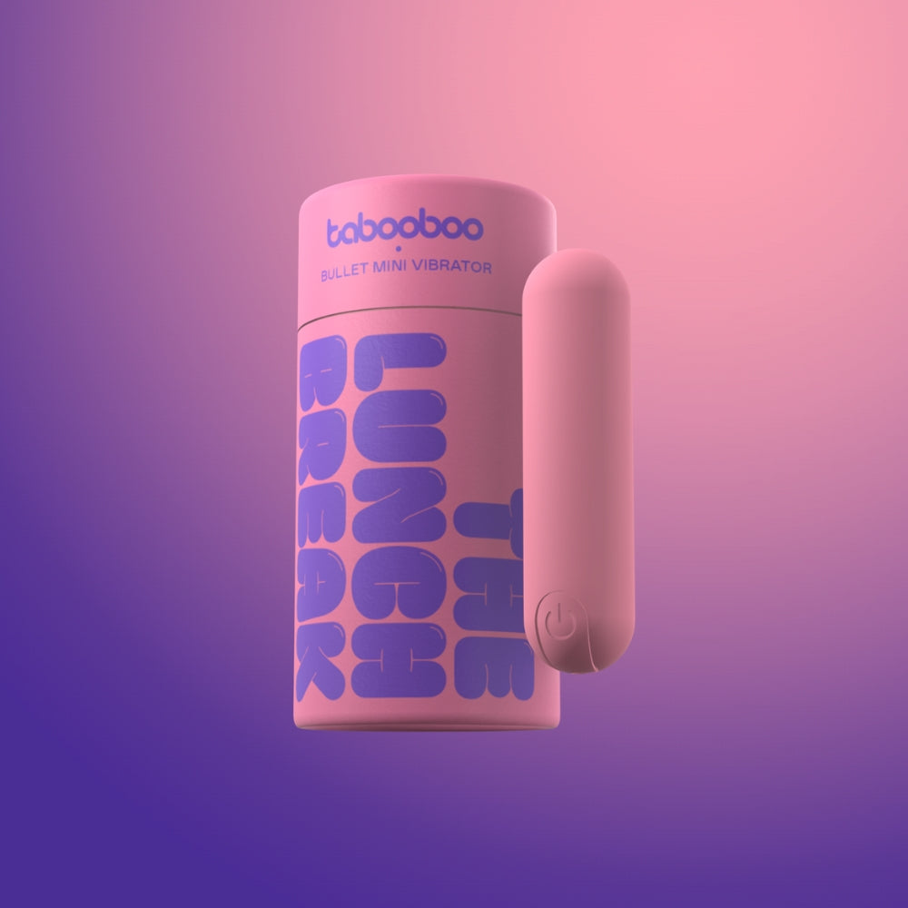 Tabooboo The Lunch Break (Black) – Waterproof USB Rechargeable Mini Bullet Vibrator 3 Inches Secondary image