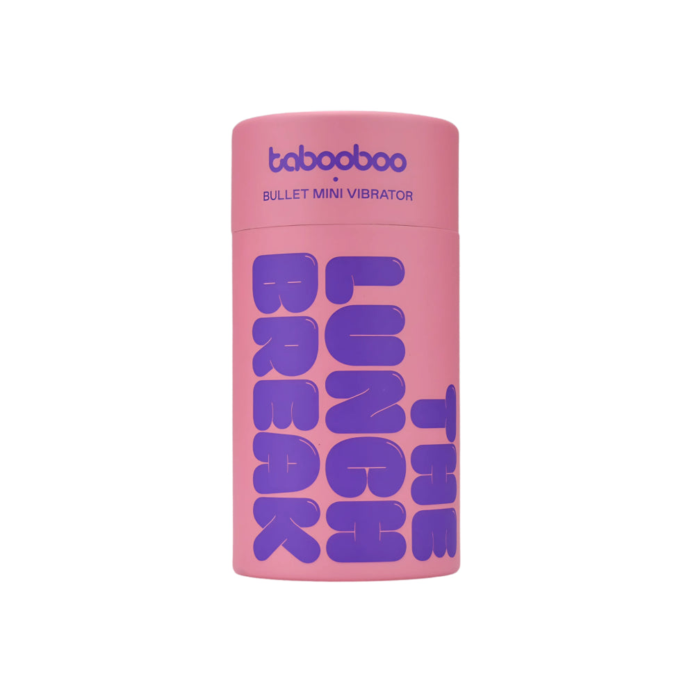 Tabooboo The Lunch Break (Black) – Waterproof USB Rechargeable Mini Bullet Vibrator 3 Inches > Vibrators > Mini Vibrators
