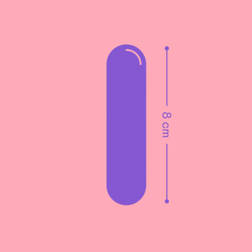 Tabooboo The Lunch Break (Black) – Waterproof USB Rechargeable Mini Bullet Vibrator 3 Inches > Vibrators > Mini Vibrators