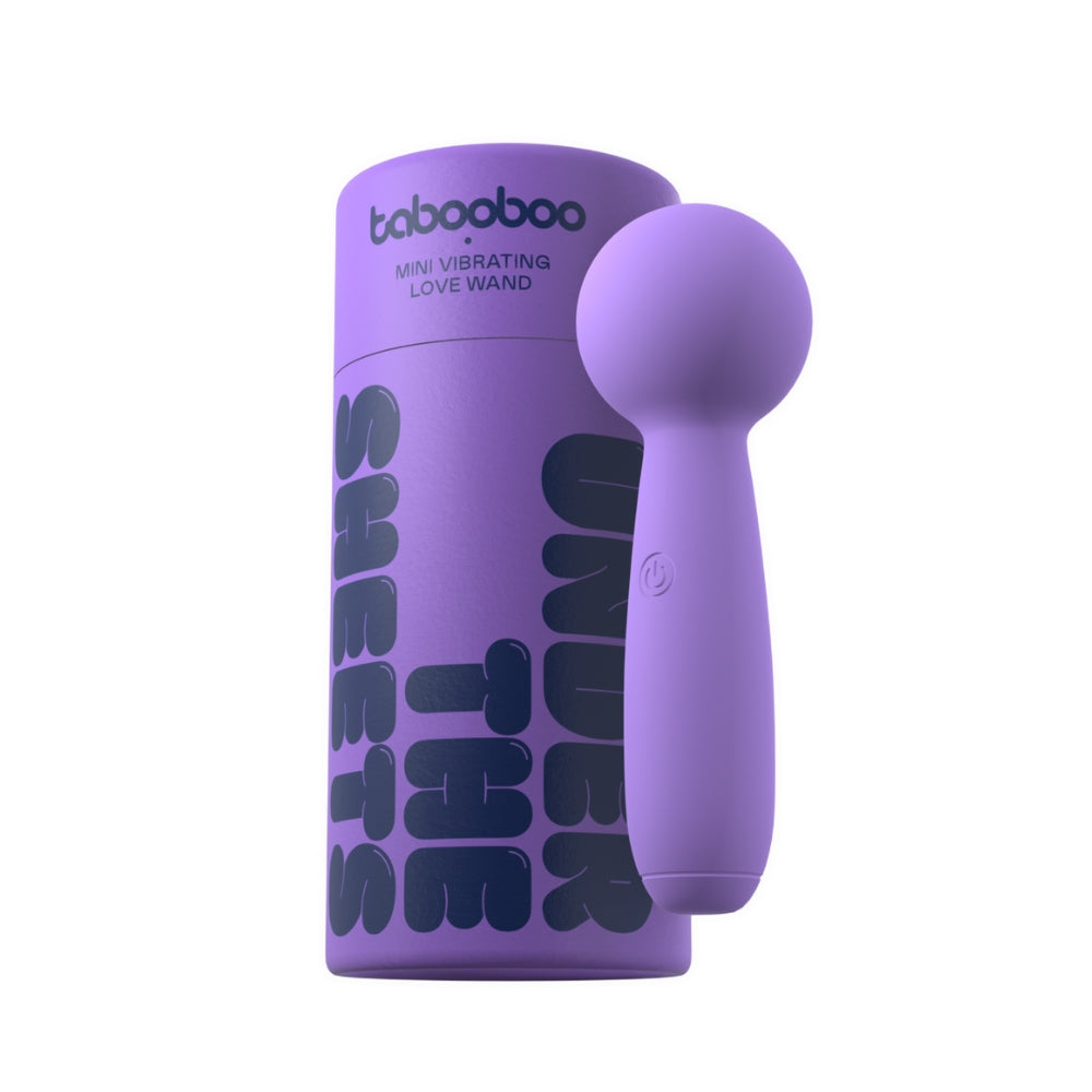 Tabooboo Under the Sheets (Waterproof USB Rechargeable) Mini Wand Vibrator – Small and Discreet Wand Vibrator Default Title > Sex Toys > Mini Massagers