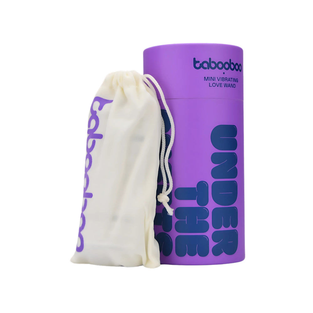 Tabooboo Under the Sheets (Waterproof USB Rechargeable) Mini Wand Vibrator – Small and Discreet Wand Vibrator > Sex Toys > Mini Massagers