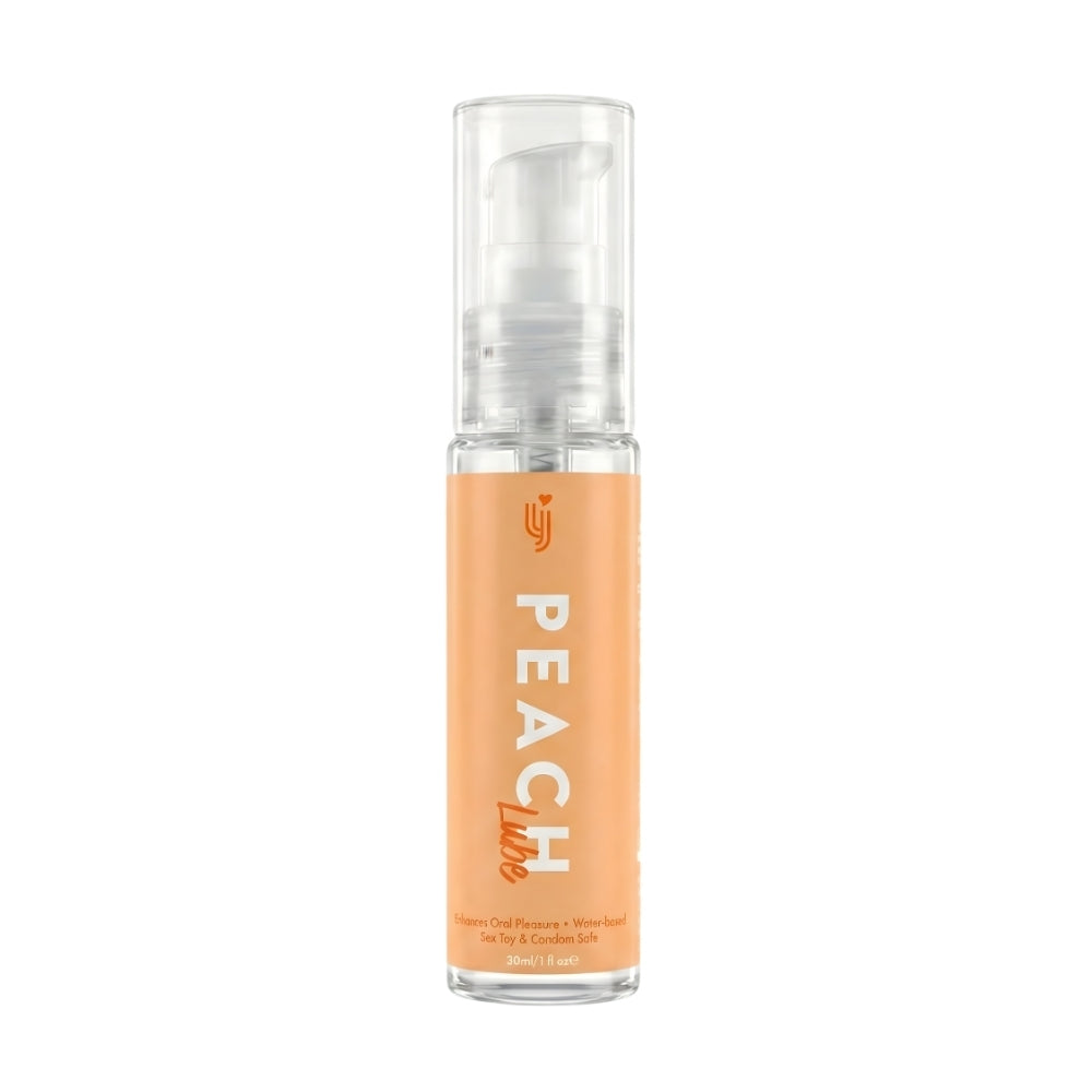 Loving Joy Peach Flavored Lubricant 30ml Travel Size – Water-Based Lubricant Default Title > Lube > Flavoured