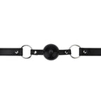Bound to Play Silicone Ball Gag – Durable Silicone With Faux Leather Straps Bondage Accessory Default Title > Bondage Gear > Gags and Bits