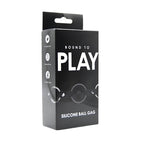 Bound to Play Silicone Ball Gag – Durable Silicone With Faux Leather Straps Bondage Accessory > Bondage Gear > Gags and Bits