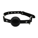 Bound to Play Silicone Ball Gag – Durable Silicone With Faux Leather Straps Bondage Accessory > Bondage Gear > Gags and Bits