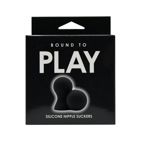 Bound To Play Silicone Nipple Suckers – Body-Safe Hypoallergenic Silicone Nipple Stimulators Nipple Suckers