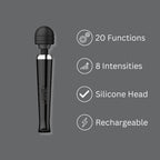 Loving Joy Rechargeable Magic Wand – USB Rechargeable Vibrator > Sex Toys > Massage Wands