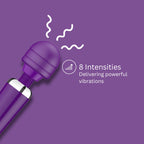 Loving Joy Rechargeable Magic Wand – 20 Mode USB Rechargeable Vibrator > Sex Toys > Massage Wands