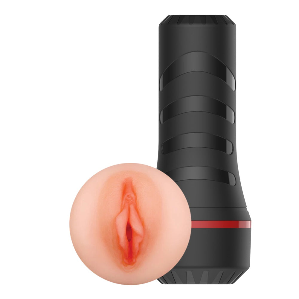 Rev-Lite Realistic Vagina Masturbator – Textured Sleeve Default Title > Sex Toys For Men > Masturbators > Manual