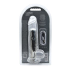 Loving Joy 8.5 Inch Transparent Remote-Controlled Vibrating Dildo 1.5 Inch Diameter – Realistic Dildo > Vibrators > Realistic Vibrators