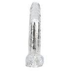 Loving Joy 9.5 Inch Remote Controlled Transparent Realistic Dildo With Suction Cup Base – Vibrating Dildo > Vibrators > Realistic Vibrators