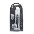 Loving Joy 9.5 Inch Remote Controlled Transparent Realistic Dildo With Suction Cup Base – Vibrating Dildo > Vibrators > Realistic Vibrators