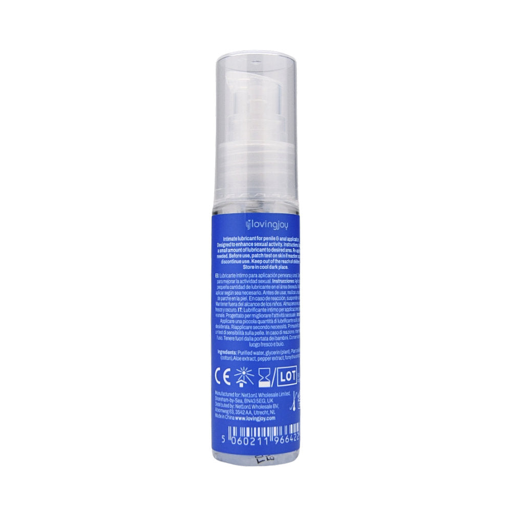 Loving Joy Anal Lubricant 30ml – Ultra Thick Aloe-Infused Lubricant > Lube > Anal