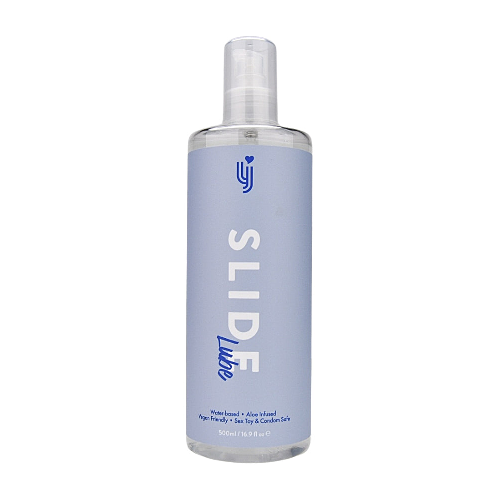 Loving Joy Slide Water-Based Lubricant (500ml) – Aloe Infused Vegan Friendly Intimate Lubricant > Lube > Water Based