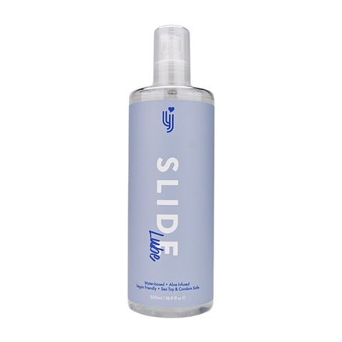 Loving Joy Slide Water-Based Lubricant (500ml) – Aloe Infused Vegan Friendly Intimate Lubricant Default Title Water Based Lube