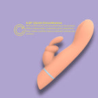 Mina Thrill (Silicone) – Waterproof USB Rechargeable Beginner-Friendly G-Spot Rabbit Vibrator 4 Inch Insertable Length > Vibrators > Ladies > Rabbit