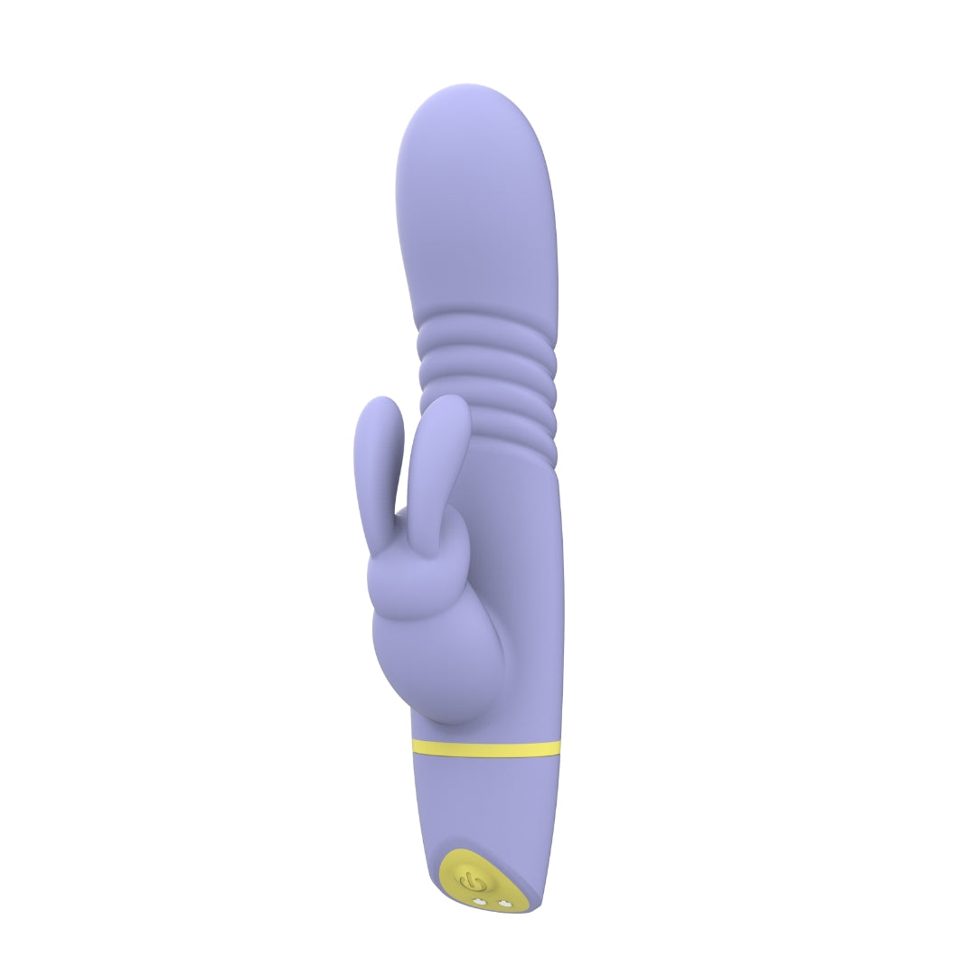 Mina Tide – Waterproof 4.5 Inch Thrusting Rabbit Vibrator Default Title > Vibrators > Ladies > Rabbit