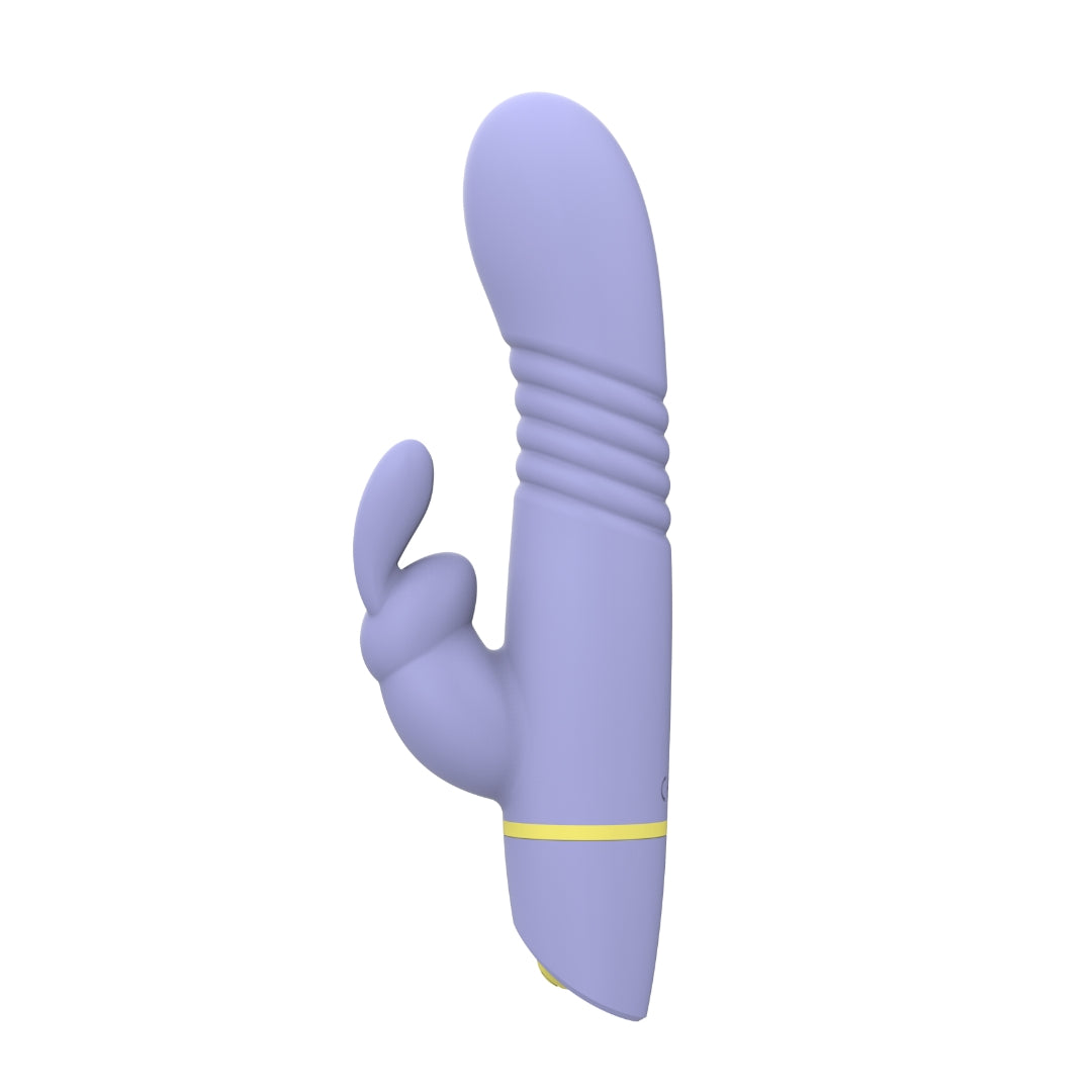 Mina Tide – Waterproof 4.5 Inch Thrusting Rabbit Vibrator > Vibrators > Ladies > Rabbit