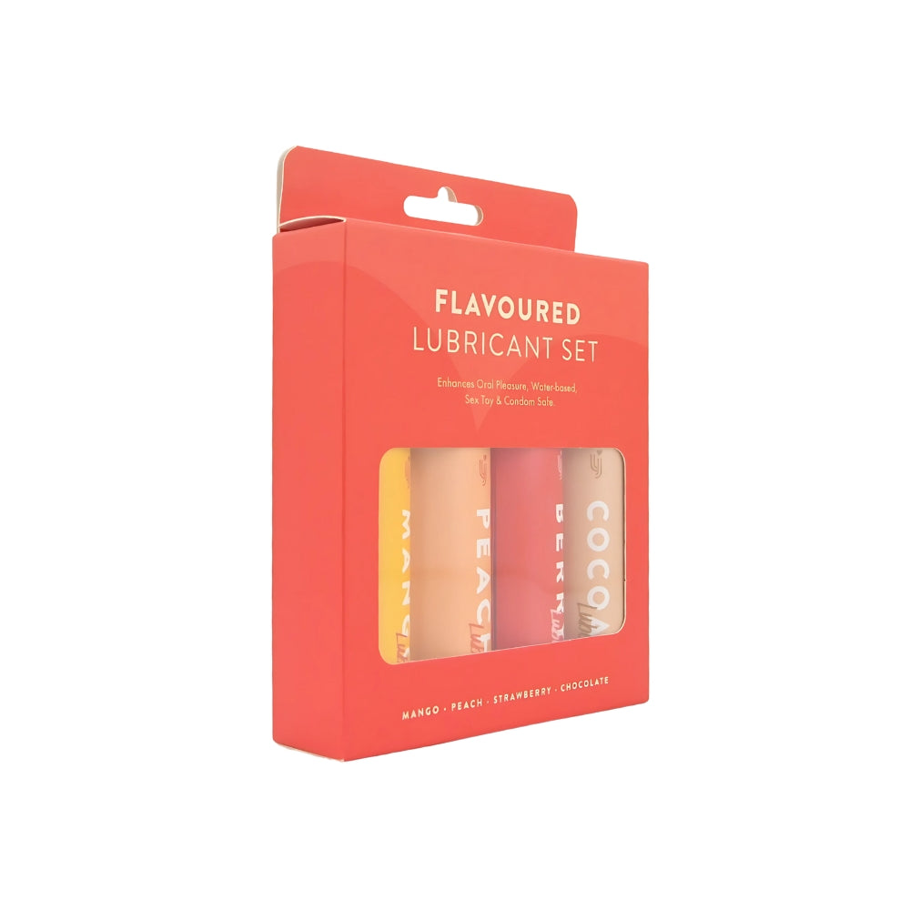 Loving Joy Flavoured Water-Based Lubricant Set, 4 Pack > Lube > Flavoured