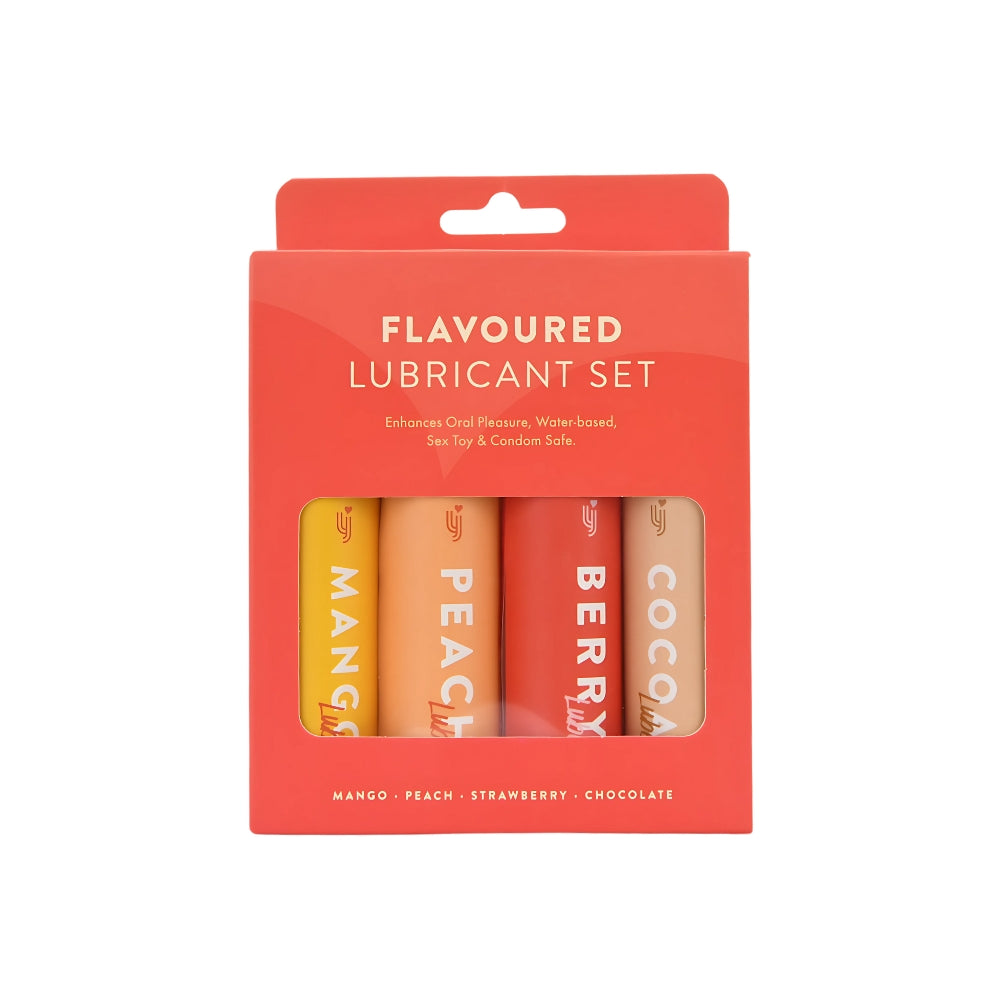 Loving Joy Flavoured Water-Based Lubricant Set, 4 Pack > Lube > Flavoured