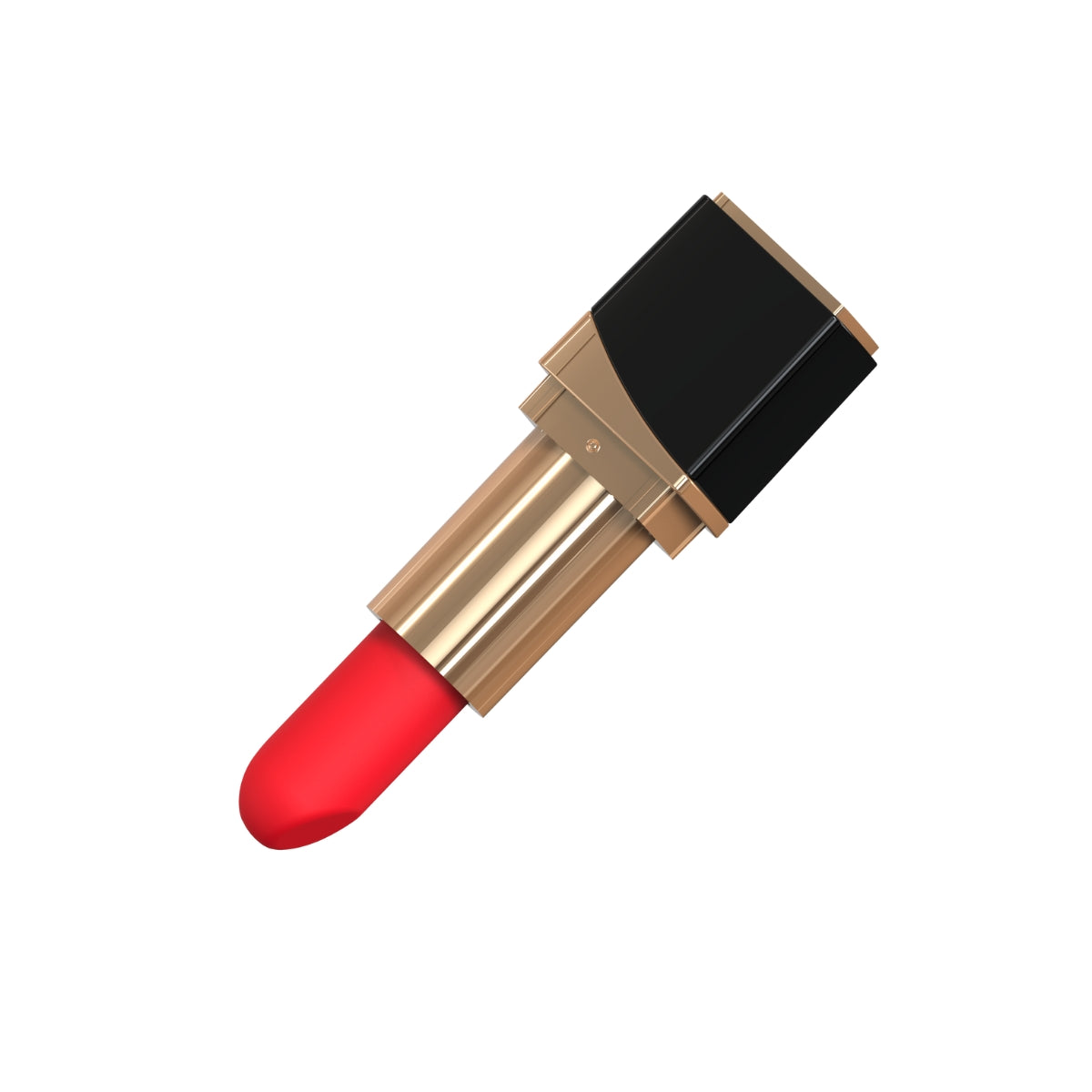 Mina Glossy Lipstick Vibrator – Waterproof Small Lipstick Discreet Vibrator with Silicone Tip and USB Rechargeable > Vibrators > Mini Vibrators