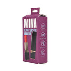 Mina Glossy Lipstick Vibrator – Waterproof Small Lipstick Discreet Vibrator with Silicone Tip and USB Rechargeable > Vibrators > Mini Vibrators