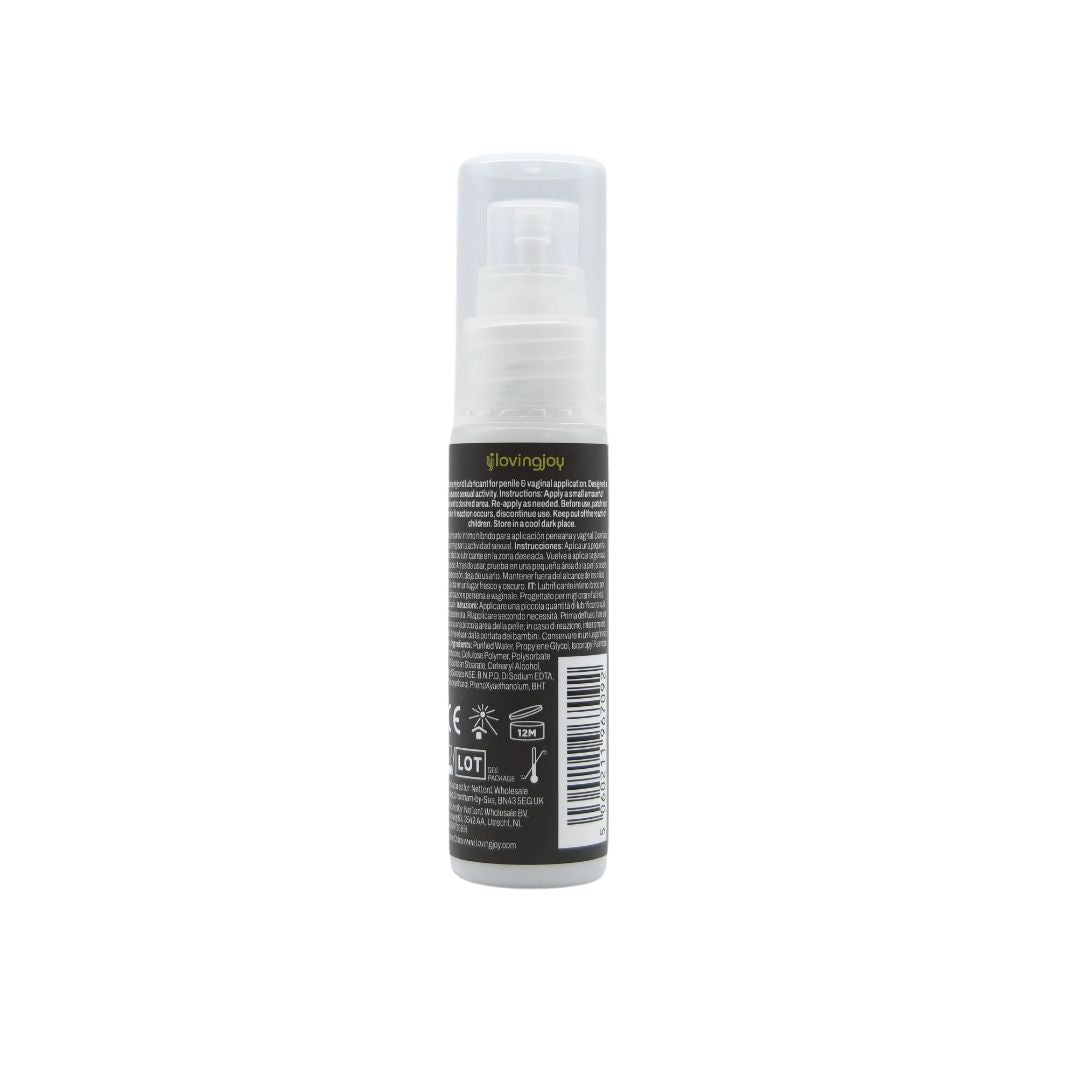 Loving Joy Silk Hybrid Lubricant (30ml) – Long-Lasting Vegan Lubricant > Lube > Hybrid