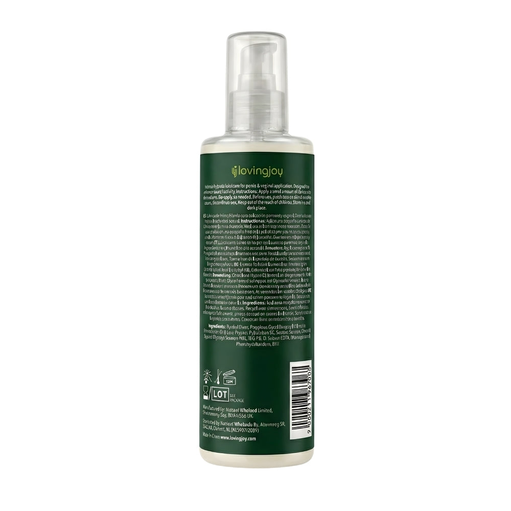 Loving Joy Silk Hybrid Lubricant 250ml – Long-Lasting Vegan Lubricant > Lube > Hybrid
