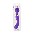 Loving Joy Dual Ended Wand Vibrator – Silicone USB Rechargeable Vibrator 8.5 Inches Length > Sex Toys > Massage Wands