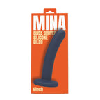 Mina Bliss Curved - Silicone Dildo With Suction Base 6 Inch > Dildos > Neutral Dildos