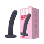 Mina Pure – 6.5 Inch Curved Silicone With Suction Cup Dildo > Dildos > Neutral Dildos