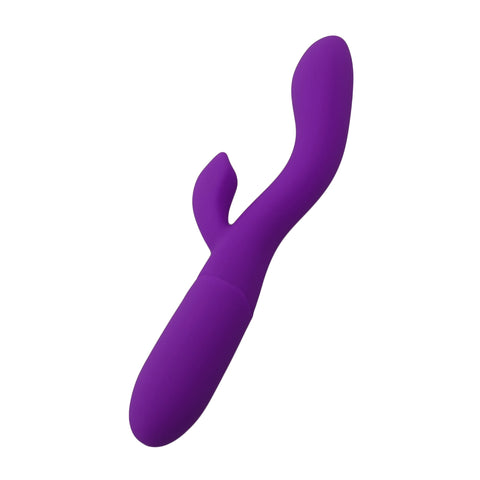 Mina Sensation (Waterproof) Rabbit Vibrator – USB Rechargeable Silicone Vibrator with 10 Function Modes and 4.15 Inch Insertable Length VIBRATORS-RABBIT