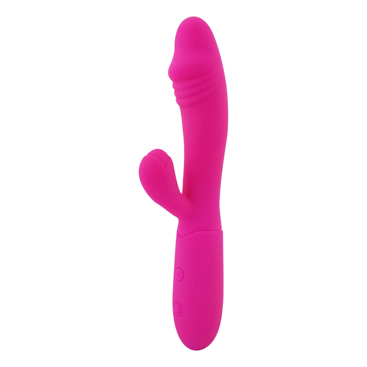 Mina Lover Rabbit Vibrator – Waterproof USB Rechargeable Silicone Vibrator 3.5 Inch Insertable Length 1.25 Inch Diameter VIBRATORS-RABBIT