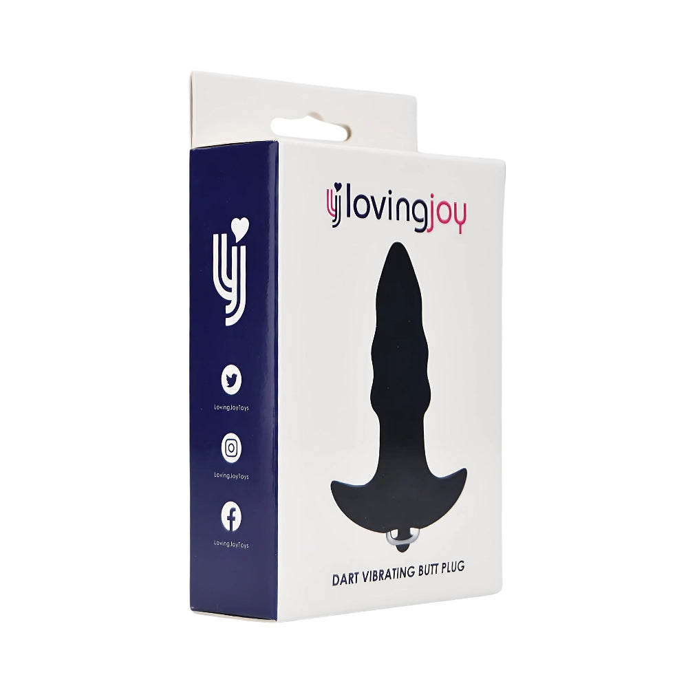 Loving Joy Dart 7 Function Vibrating Butt Plug > Anal Range > Vibrating Butt Plugs