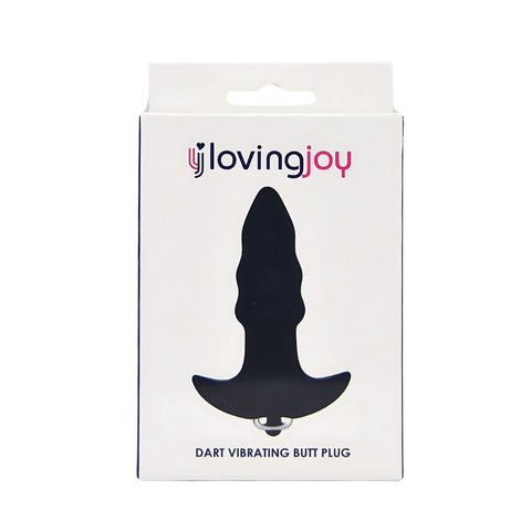 Loving Joy Dart (Black) – 7 Function Vibrating Butt Plug Butt Plugs - Vibrating