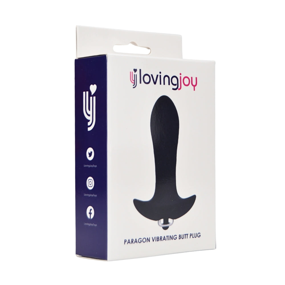Loving Joy Paragon (Black) – Vibrating Butt Plug with 7 Functions Butt Plugs - Vibrating