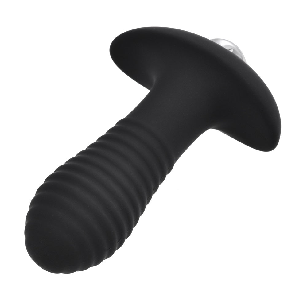 Loving Joy Swirl (Black) – 7 Function Vibrating Butt Plug Butt Plugs - Vibrating