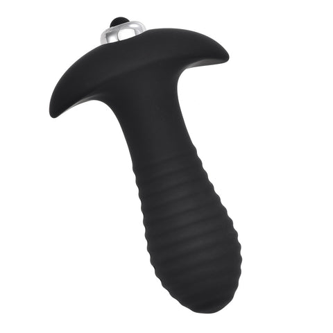 Loving Joy Swirl (Black) – 7 Function Vibrating Butt Plug Butt Plugs - Vibrating