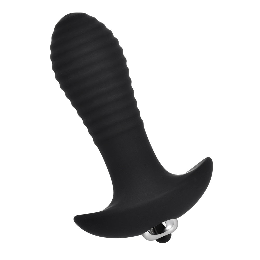 Loving Joy Swirl (Black) – 7 Function Vibrating Butt Plug Butt Plugs - Vibrating