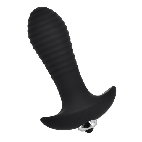 Loving Joy Swirl (Black) – 7 Function Vibrating Butt Plug Butt Plugs - Vibrating