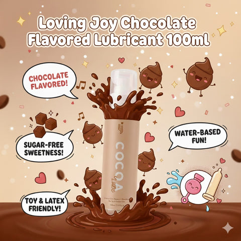 Loving Joy Chocolate Flavored Lubricant (100ml) – Water-Based Lubricant Flavoured Lube