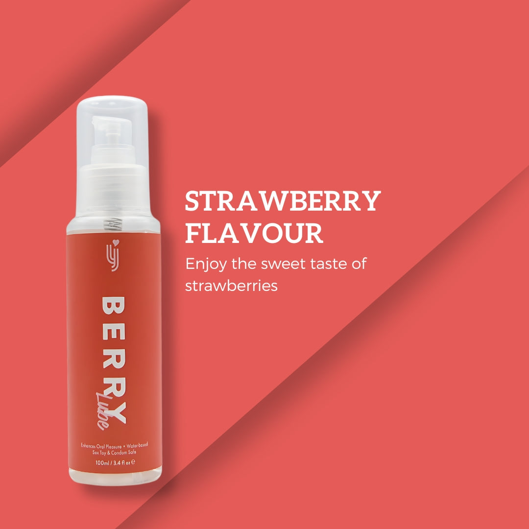 Loving Joy Strawberry Flavored Lubricant 100ml – Water-Based Lubricant > Lube > Flavoured