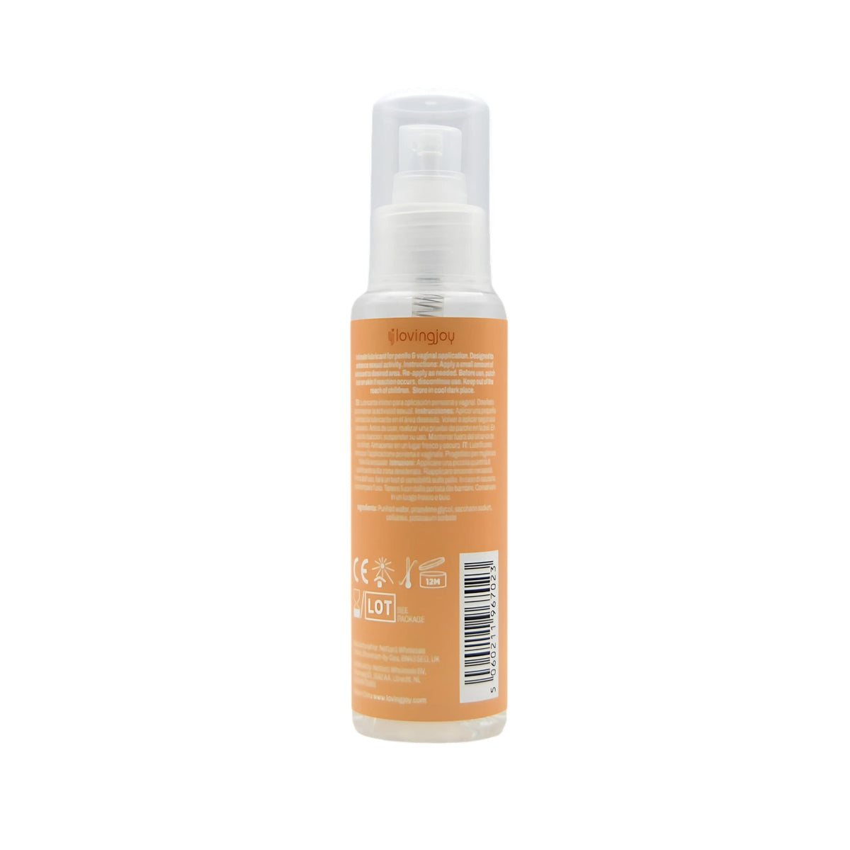 Loving Joy Peach Flavoured Water-Based Lubricant 100ml – Sugar-Free Toy Safe Lubricant > Lube > Flavoured