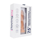 Loving Joy 7.5 Inch Remote-Controlled Thrusting and Vibrating Silicone Dildo – Rechargeable > Dildos > Thrusting Dildos
