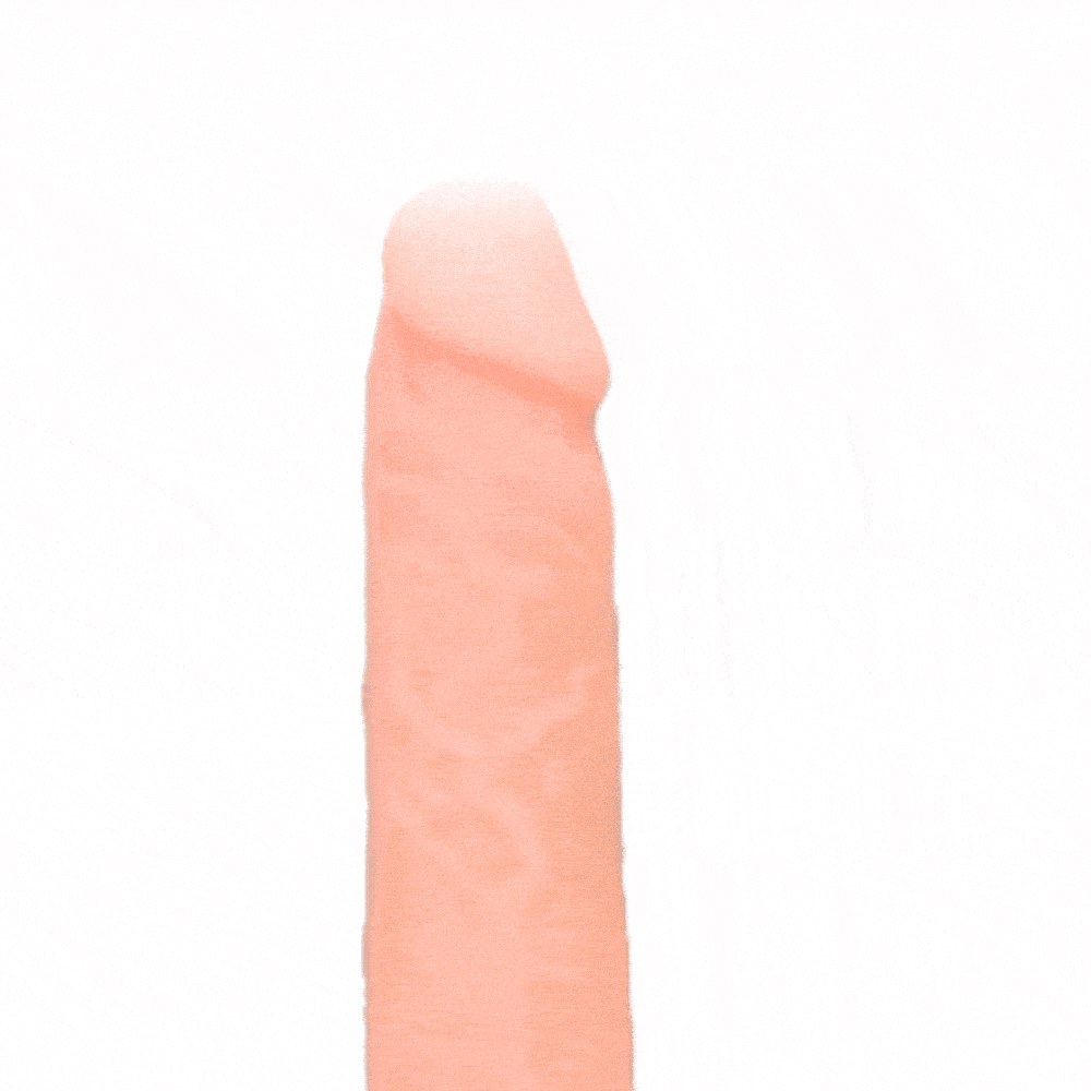 Loving Joy 7.5 Inch Remote-Controlled Thrusting and Vibrating Silicone Dildo – Rechargeable > Dildos > Thrusting Dildos