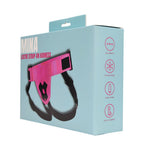 Mina Lustre (Shiny Pink) Adjustable Strap-On Harness – Strap-On Harness > Dildos > Strap On Harnesses