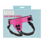 Mina Lustre (Shiny Pink) Adjustable Strap-On Harness – Strap-On Harness > Dildos > Strap On Harnesses