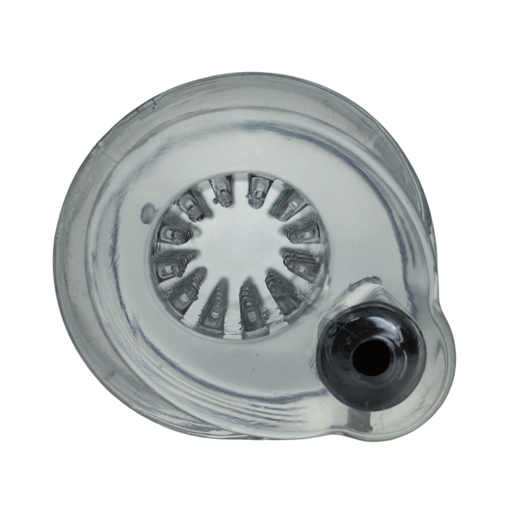 Rev-Sleeves Vibrating Male Masturbator – Textured Sleeve with 10-Speed Removable Bullet Vibrator Strokers - Vibrating