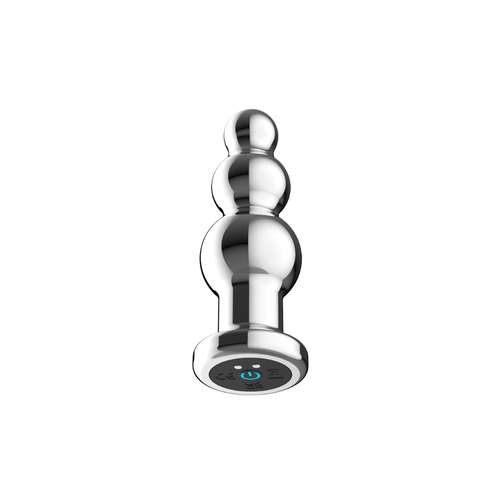 Toosh Remote Controlled Metal Vibrating Anal Beads - 3.8" Insertable > Anal Range > Anal Beads